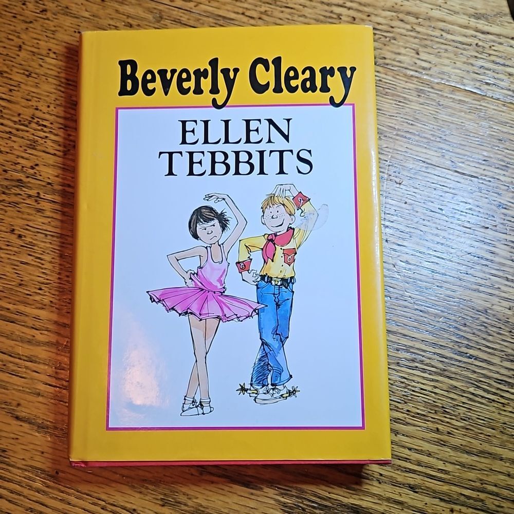 Ellen Tebbits‎ Beverly Cleary Vintage Hardcover with SLV Chapter Book | Classic